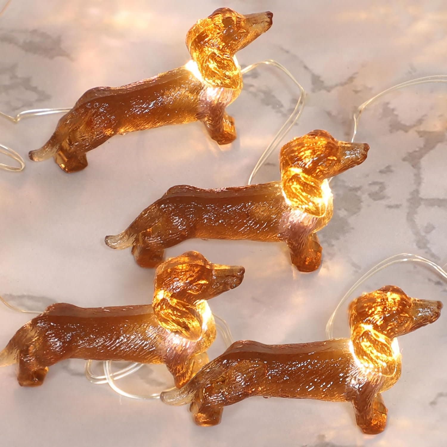 Dachshund Dog String Lights GorgeMoment